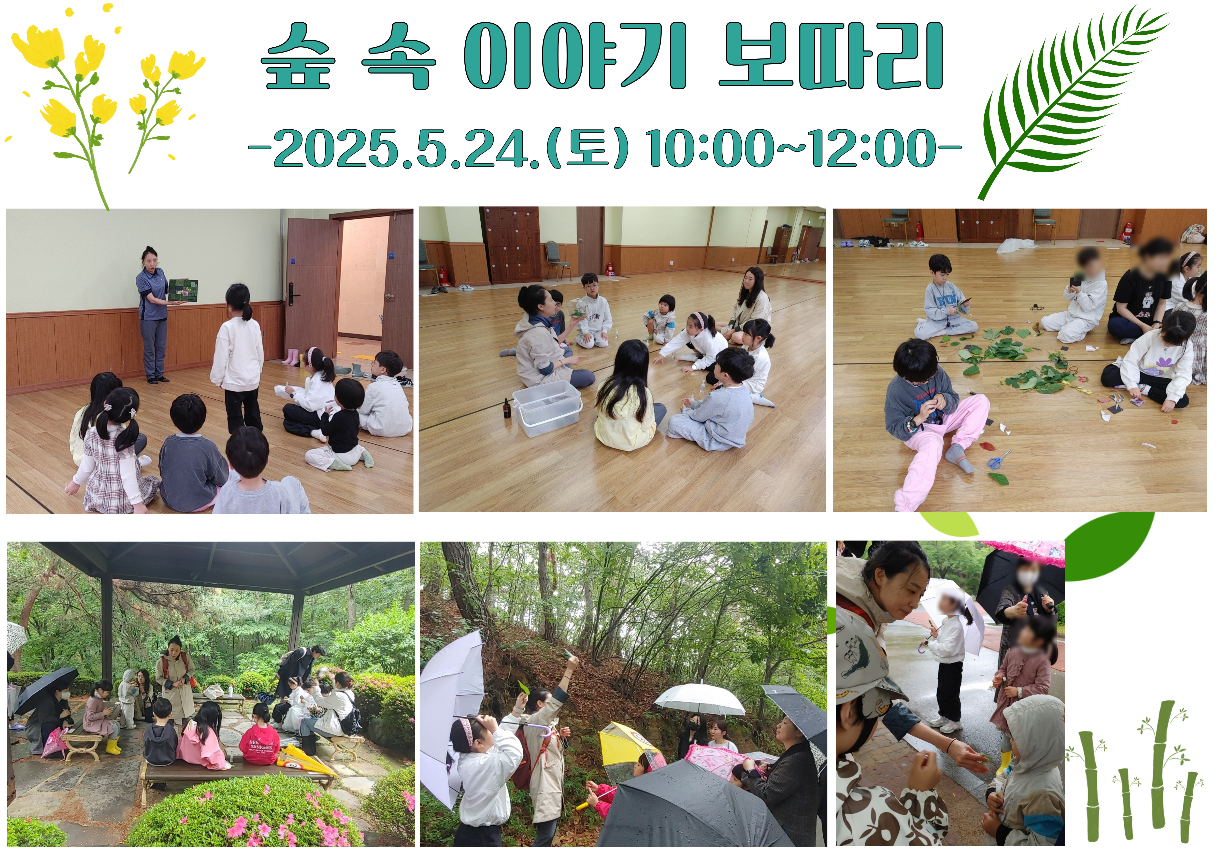 2025.5.24.(토) 숲 속 이야기 보따리